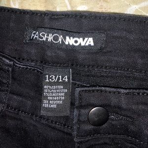 fashion nova distracted high rise jeans
